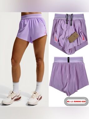 Nike AeroSwift Dri-FIT ADV Mid-Rise 3" Brief-Lined Running Shorts FN2328-511